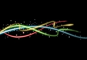 неон, Линии, вектор