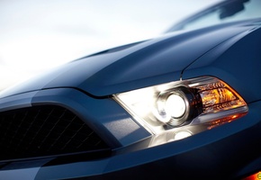 фара, shelby, gt500, Mustang