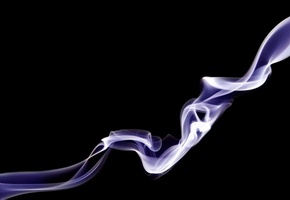 Дым, минимализм, черный