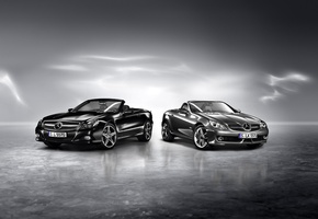 Mercedes-benz sl, slk grand edition, night edition