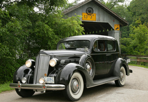 мост, черный, Ретро