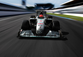 Mercedes gp, f1, mgp w01