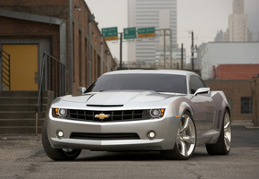 Chevrolet, camaro, город