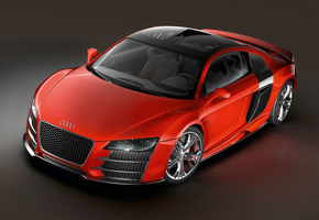 ауди, r8, Audi r8 tdi le mans, car