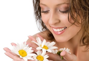 улыбка, 149, ромашки, цветы