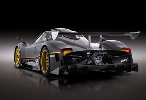 zonda-r, Pagani, спорткар, карбон