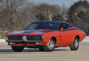 машина, charger, мускул, Dodge