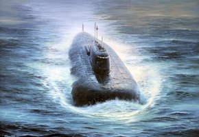 ракетоносец, море, Подводная лодка