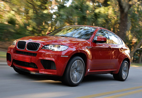 x6, красный, Bmw