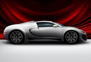 накидка, красная, авто, Концепт от bugatti