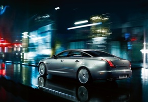 Авто, скорость, огни