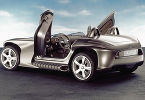 открытый, концепт, Мерседес