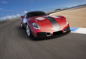 Дорога, концепт, красный