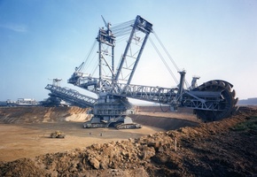 bagger 288, экскаватор, Роторный