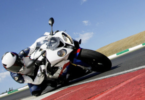 Bmw s 1000 rr, поворот, мотоцикл