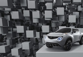 кубики, Nissan, qazana, концепт-кар