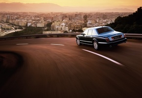 arnage, Bentley, поворот, город