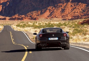 599gtb, дорога, Ferrari