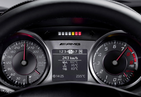 стрелки, спидометр, тахометр, приборы, Mercedes benz