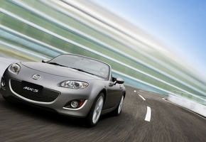 скорость, Mazda, дорога