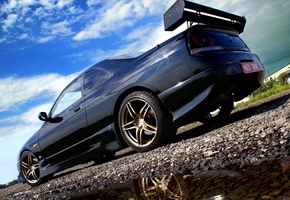 небо, тюнинг, Nissan