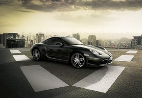 город, Порш, плошадка