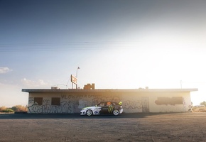 subaru, Ken block, граффити, impreza