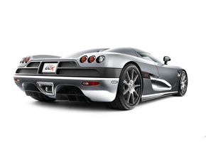 серая, Koenigsegg, белый