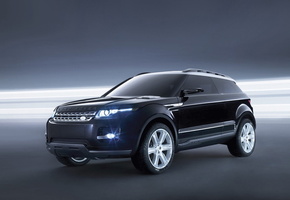 черный, Land rover
