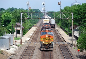 рельсы, состав, Станция