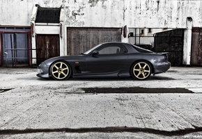 rx7, ghost, jdm, Mazda