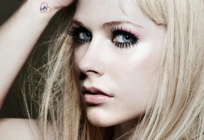 красотка, взгляд, Avril lavigne, аврил лавин