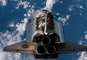 облака, дюзы, Шатл