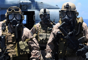 вертолет, солдаты, Оружие