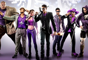 the third, девушка, Saints row, мужики