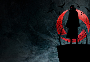 , uchiha itachi, Naruto, наруто, sharingan