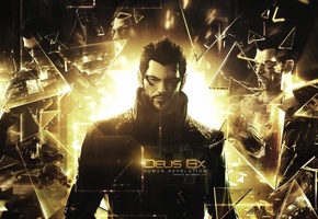 фан-арт, адам дженсен, Deus ex, human revolution