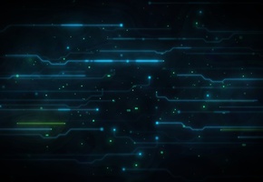 Минимализм, линии, связи, неон, точки