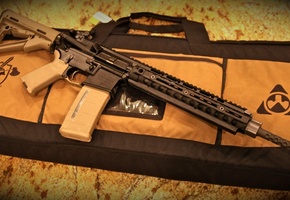 автомат, логотипы, сумка, Оружие