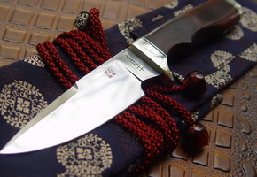 Сталь, веревка, клеймо, ткань, лезвие