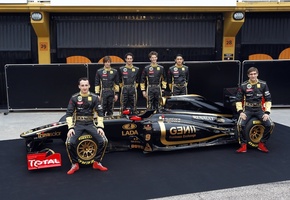 болид, reno, formula 1, lotus, лотус, Рено, petrov, петров, формула 1