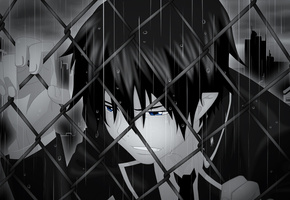 ao no exorcist, rin okumura, парень, синий экзорцист, Аниме
