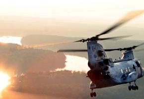 Вертушка, красиво, горы, закат