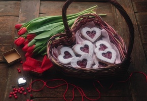 печень, корзина, Любовь, love, сердца