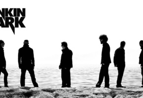 чб, lp, Alternative, linkin park, песок, надпись