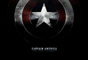 кино, капитан америка, Постер, первый мститель, щит