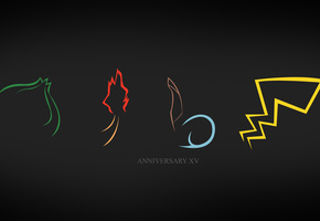 charmander fire, pikachu, pokemon, Bulbasaur, squirtle, хвосты покемонов