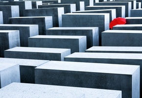 абстракция, walls, красный, зонт, Разное, фон, плиты