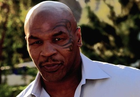 Майк тайсон, татуировка, боксер, mike tyson