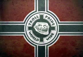 Тролль, wide, pride, troll, world